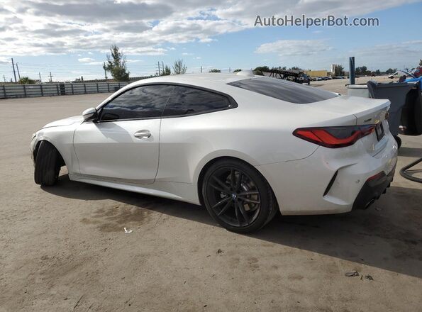 WBA73AP09MCG01736 2021 BMW 4 SERIES White Tył lewy