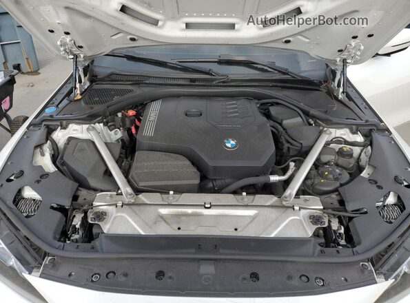 WBA73AP09MCG01736 2021 BMW 4 SERIES White Widok wnętrza z tyłu