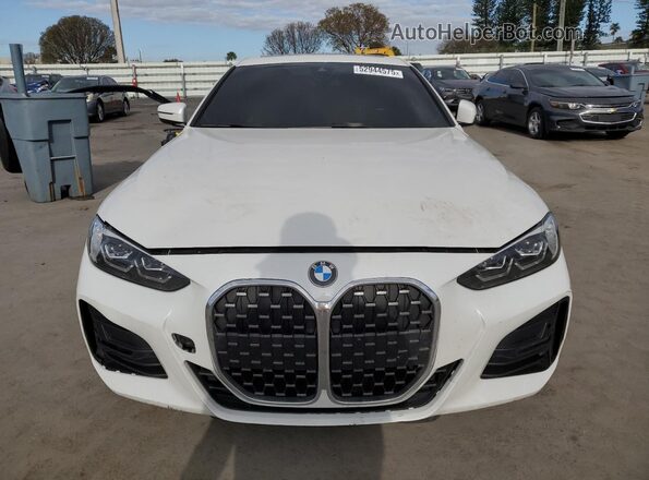 WBA73AP09MCG01736 2021 BMW 4 SERIES White Widok z przodu