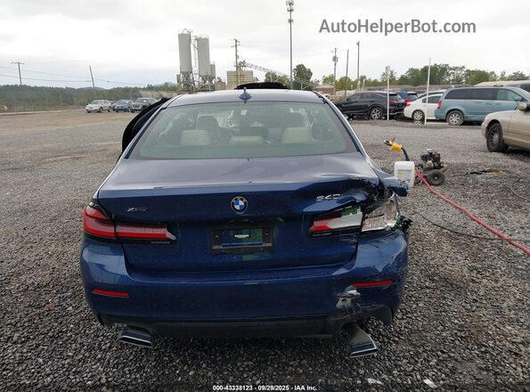 WBA73BJ06PWY20572 2023 BMW 5 SERIES Blue 