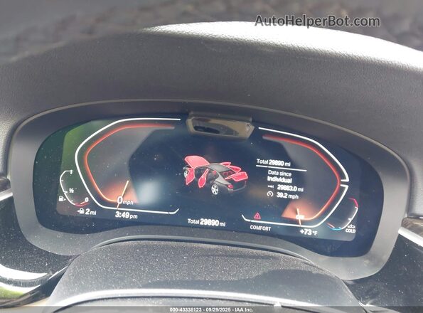 WBA73BJ06PWY20572 2023 BMW 5 SERIES Blue Vista de los asientos traseros