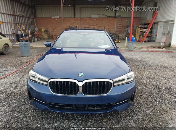 WBA73BJ06PWY20572 2023 BMW 5 SERIES Blue Vista del cuadro de instrumentos