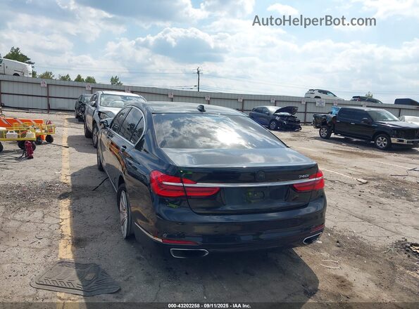 WBA7E2C58KB216573 2019 BMW 7 SERIES Black Trasero izquierdo