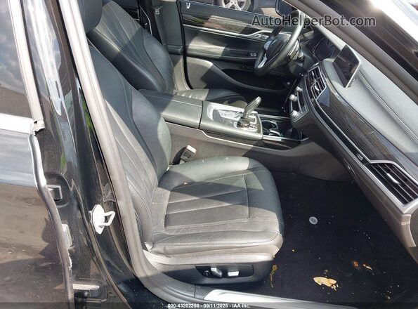 WBA7E2C58KB216573 2019 BMW 7 SERIES Black Vista interior delantera