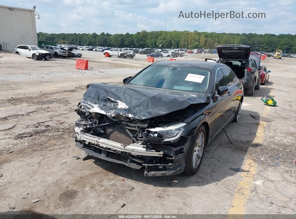 WBA7E2C58KB216573 2019 BMW 7 SERIES Black Vista tres cuartos delantera izquierda