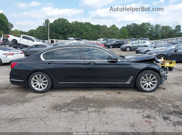 WBA7E2C58KB216573 2019 BMW 7 SERIES Black Vista interior trasera