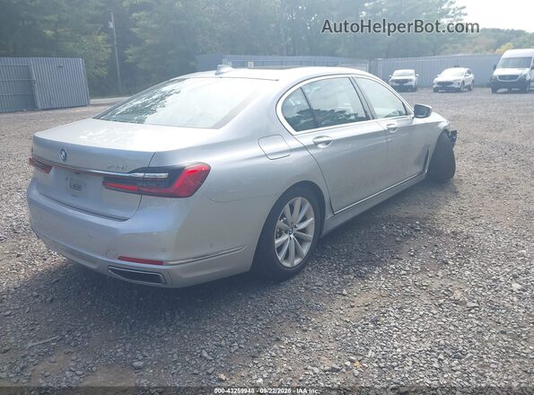 WBA7T2C00LCD27126 2020 BMW 7 SERIES Silver Задня права чверть