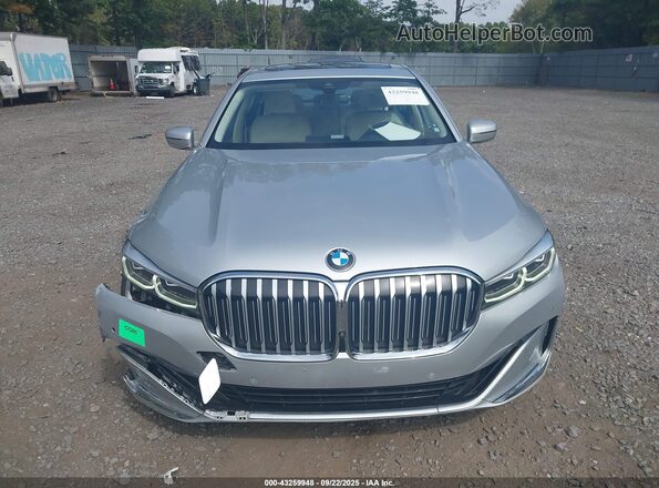 WBA7T2C00LCD27126 2020 BMW 7 SERIES Silver Вид щитка приладів