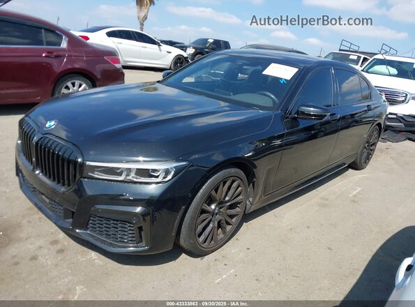 WBA7T2C05LCD02254 2020 BMW 7 SERIES Black Передня ліва чверть