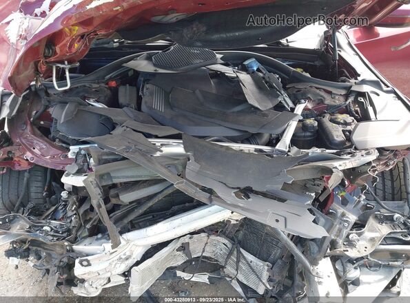 WBA7T2C06LCD39135 2020 BMW 7 SERIES Red Widok z tyłu