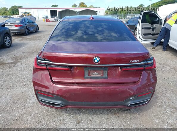 WBA7T2C06LCD39135 2020 BMW 7 SERIES Red 