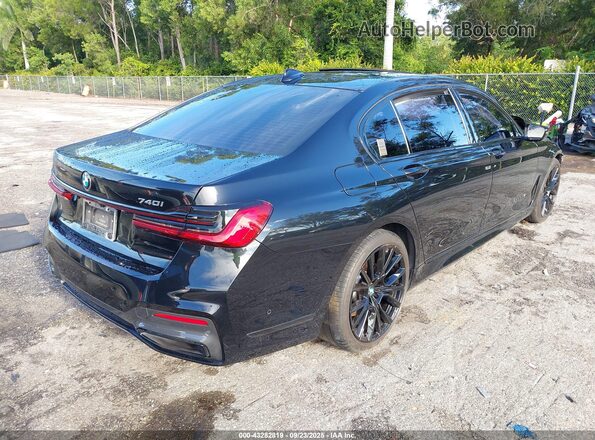 WBA7T2C08NCH17992 2022 BMW 7 SERIES Black Trasero derecho