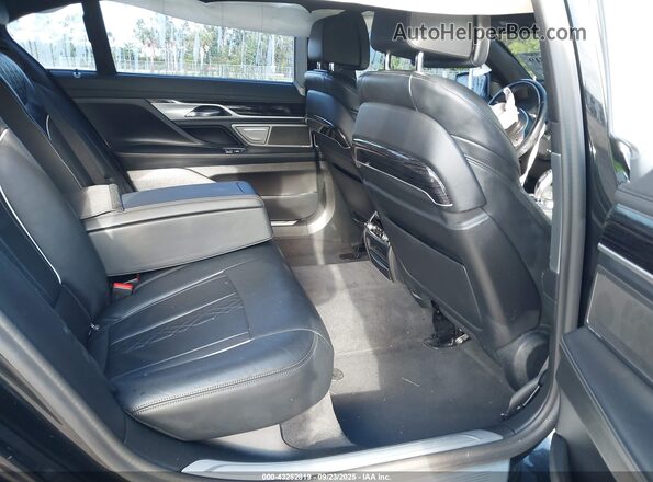 WBA7T2C08NCH17992 2022 BMW 7 SERIES Black Vista de la etiqueta del VIN
