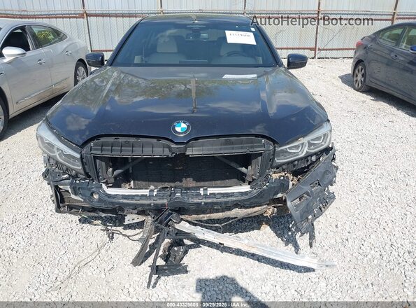 WBA7T2C09LCD15654 2020 BMW 7 SERIES Черный Вид задней части салона