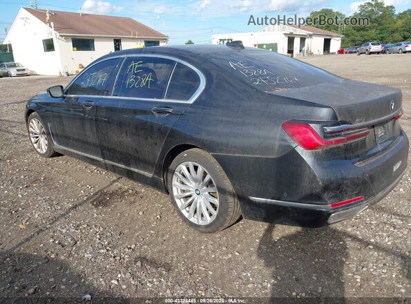 WBA7T4C01MCE47451 2021 BMW 7 SERIES Черный Задняя левая четверть