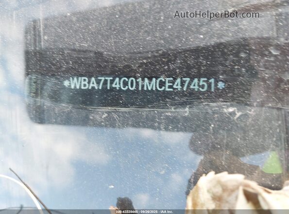 WBA7T4C01MCE47451 2021 BMW 7 SERIES Черный 