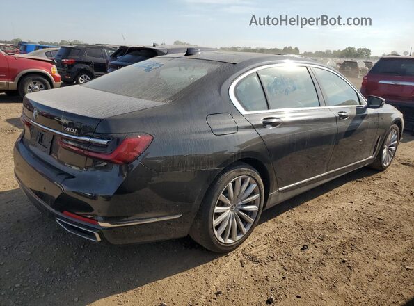 WBA7T4C02NCH98385 2022 BMW 7 SERIES Black Tył prawy