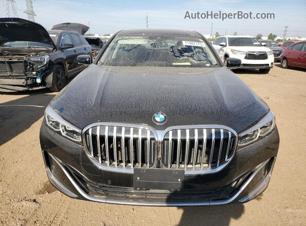 WBA7T4C02NCH98385 2022 BMW 7 SERIES Black Widok z przodu