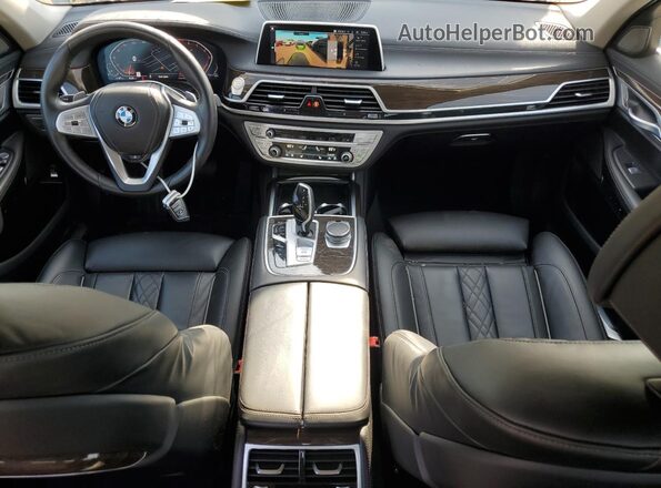 WBA7T4C02NCH98385 2022 BMW 7 SERIES Black Widok deski rozdzielczej