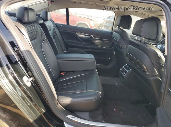 WBA7T4C02NCH98385 2022 BMW 7 SERIES Black Widok tylnych siedzeń
