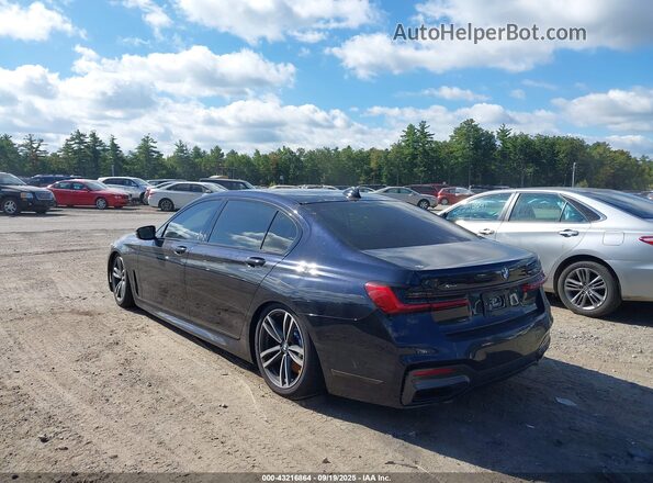 WBA7U2C00NCG91224 2022 BMW 7 SERIES Черный Задняя левая четверть
