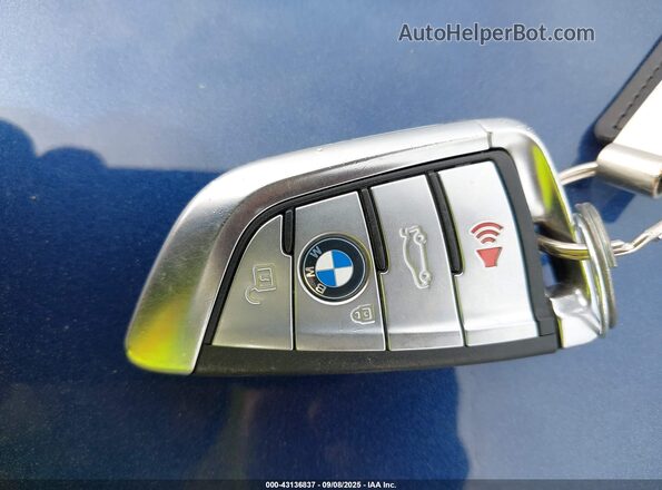 WBA7U2C03NCK86374 2022 BMW 7 SERIES Blue წინა პანელის ხედი