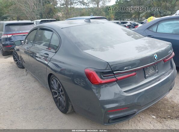 WBA7U2C06MCF87366 2021 BMW 7 SERIES Gray Задня ліва чверть