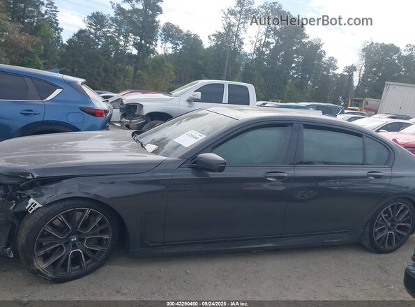 WBA7U2C06MCF87366 2021 BMW 7 SERIES Gray Вид задньої частини салону