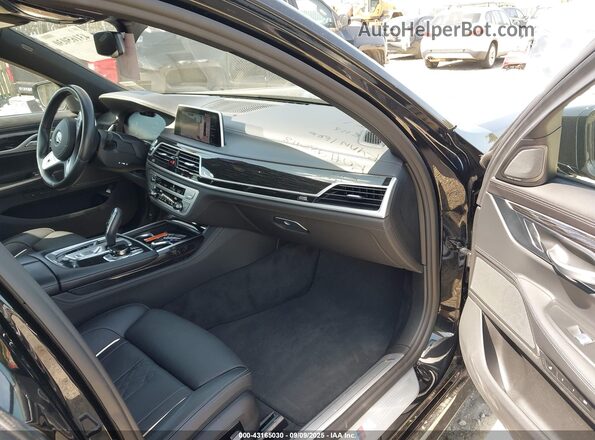 WBA7U2C08MCF01474 2021 BMW 7 SERIES Black Սալոնի դիմացի տեսք