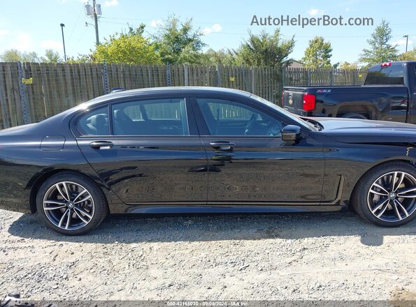 WBA7U2C08MCF01474 2021 BMW 7 SERIES Black Սալոնի հետևի տեսք