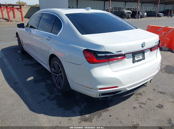 WBA7U2C0XMCF54323 2021 BMW 7 SERIES White Rear left