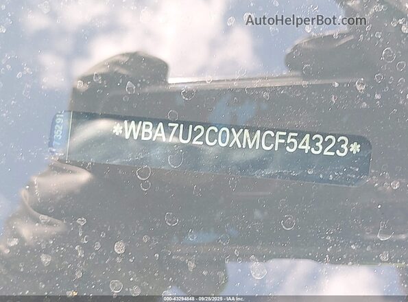 WBA7U2C0XMCF54323 2021 BMW 7 SERIES White Engine compartment view