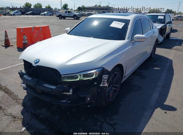 WBA7U2C0XMCF54323 2021 BMW 7 SERIES White Front left