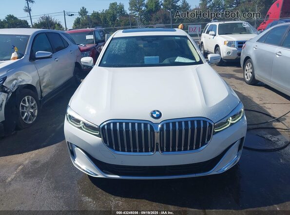 WBA7W4C00LCD51154 2020 BMW 7 SERIES White ხელსაწყოთა პანელის ხედი
