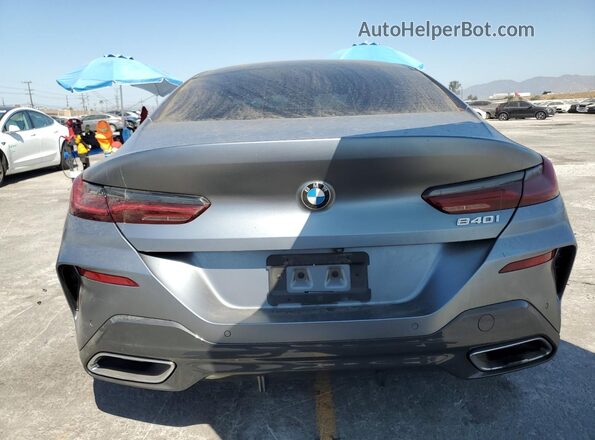 WBAGV2C05NCJ40779 2022 BMW 8 SERIES Silver უკანა ხედი