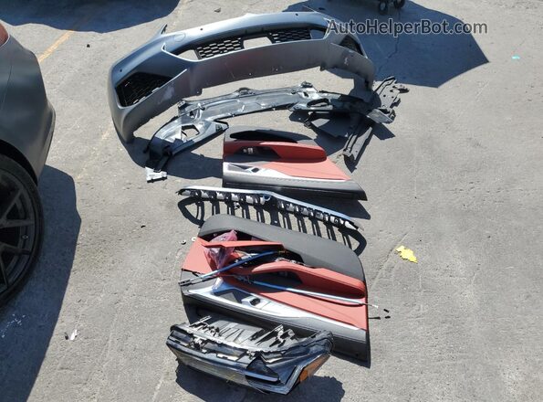 WBAGV2C05NCJ40779 2022 BMW 8 SERIES Silver ძრავის განყოფილების ხედი