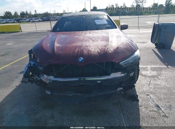 WBAGV2C09NCJ32670 2022 BMW 840 GRAN COUPE Burgundy 