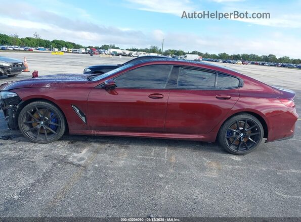 WBAGV2C09NCJ32670 2022 BMW 840 GRAN COUPE Burgundy 