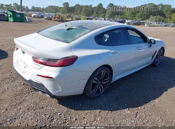 WBAGV4C08MCF58797 2021 BMW 8 SERIES White Задня права чверть