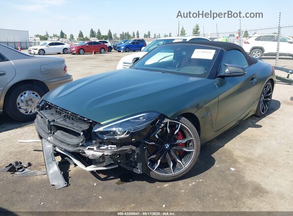 WBAHF9C04SWY38921 2025 BMW Z4 Green Передня ліва чверть