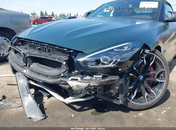 WBAHF9C04SWY38921 2025 BMW Z4 Green Вид спереду