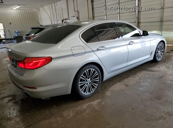 WBAJA5C57KWW25692 2019 BMW 5 SERIES Silver Задня права чверть