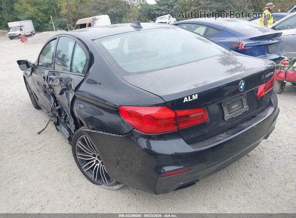 WBAJA9C07LCD45451 2020 BMW 5 SERIES Black Rear left