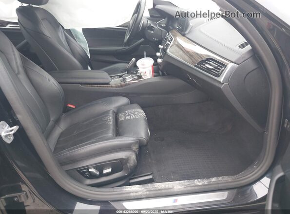 WBAJA9C07LCD45451 2020 BMW 5 SERIES Black Front interior view