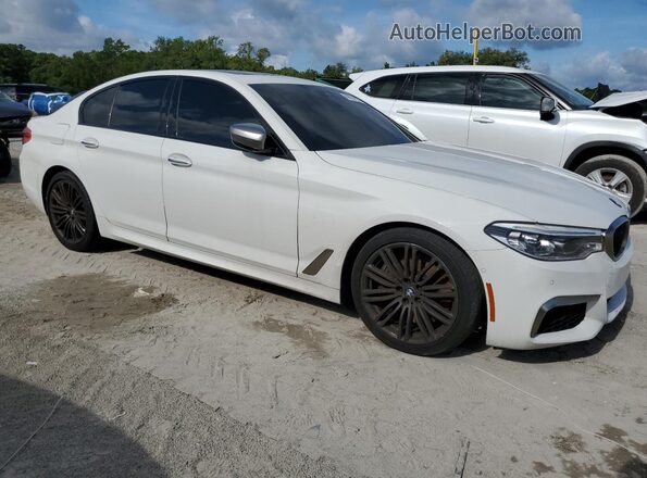 WBAJB9C53JB034866 2018 BMW M5 White Front right