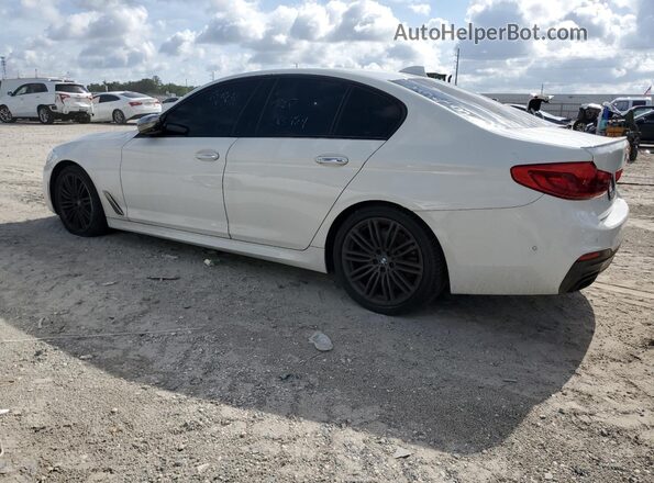 WBAJB9C53JB034866 2018 BMW M5 White Rear left