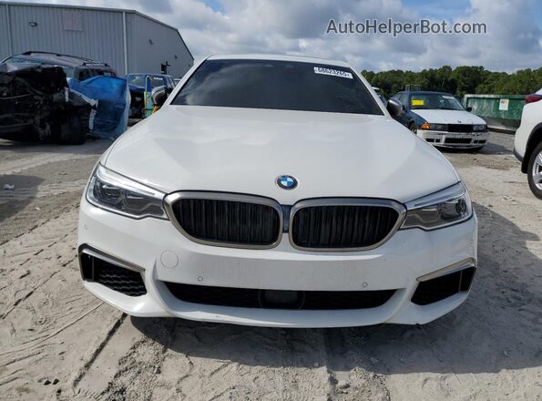 WBAJB9C53JB034866 2018 BMW M5 White Front view