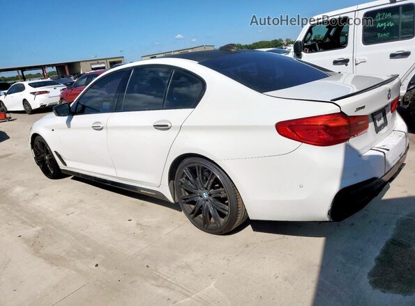 WBAJB9C54JB034746 2018 BMW M5 White უკანა მარცხენა