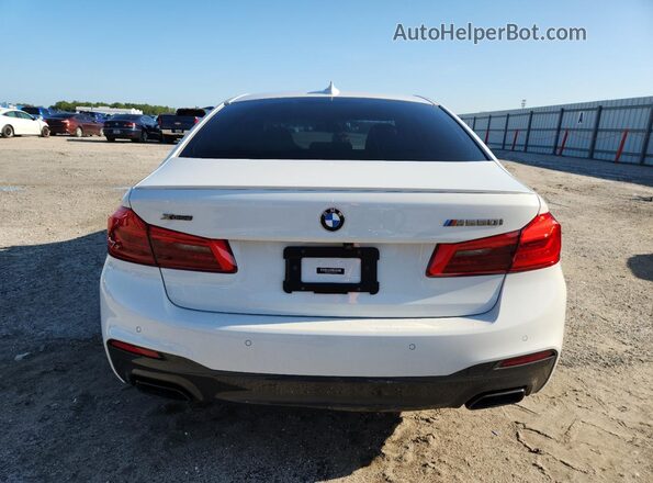 WBAJB9C56KB287505 2019 BMW M5 White 
