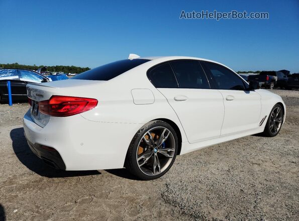 WBAJB9C56KB287505 2019 BMW M5 White 